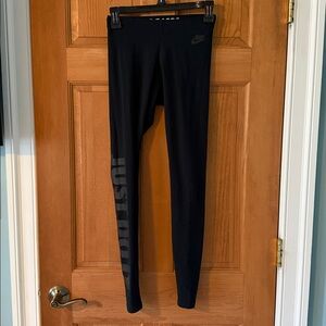 Nike Black Just Do It Athletic Leggings Size Extra Small Women's or Teen Girl